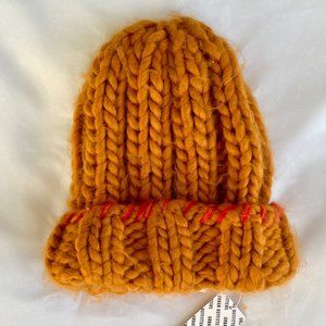 Chunky Knit Fuzzy Beanie | Urban Outfitter